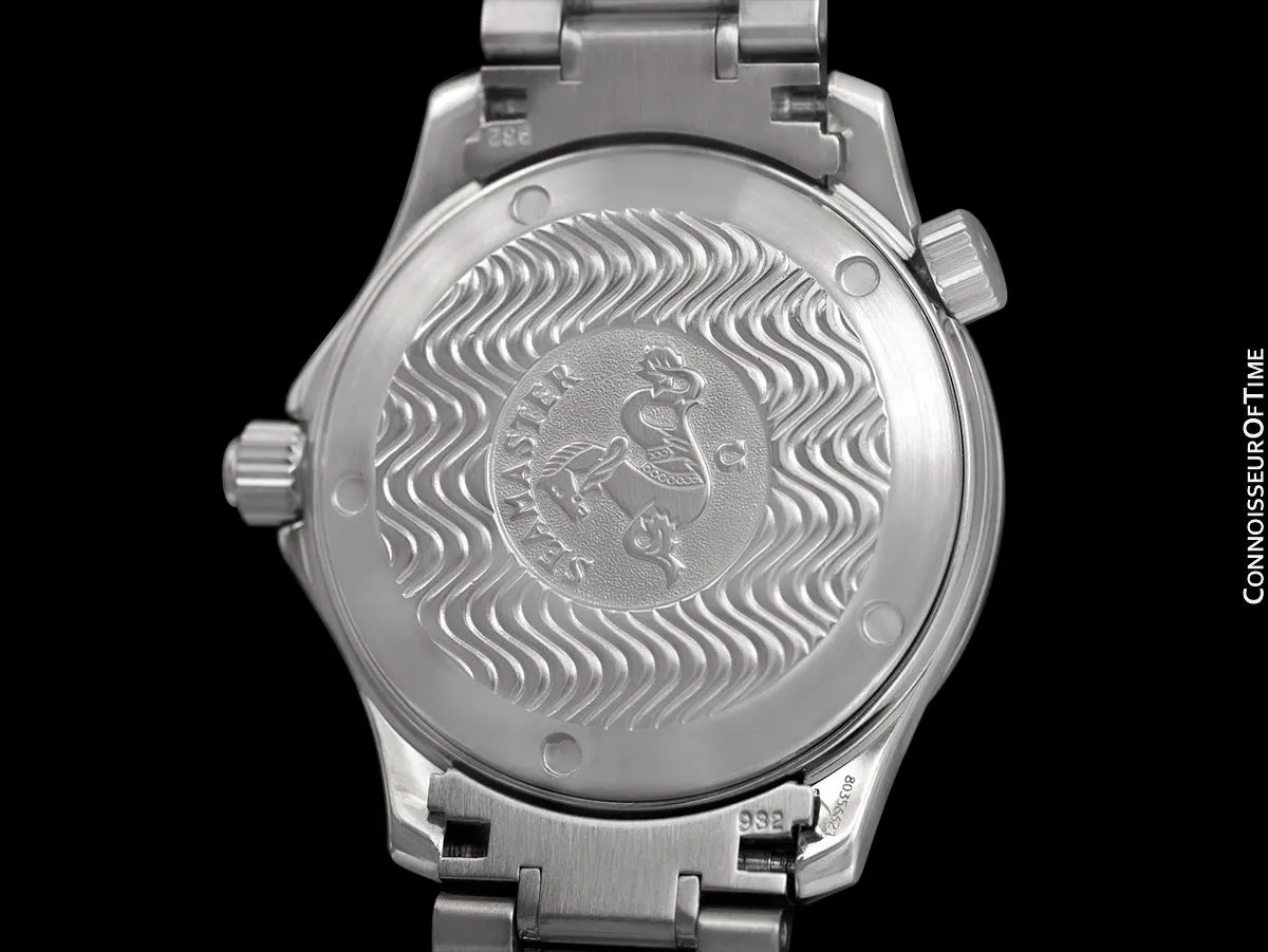 Omega Seamaster 300M Professional Diver Mens Midsize Automatic Chronometer Watch 2236.50 - Stainless Steel & 18K White Gold