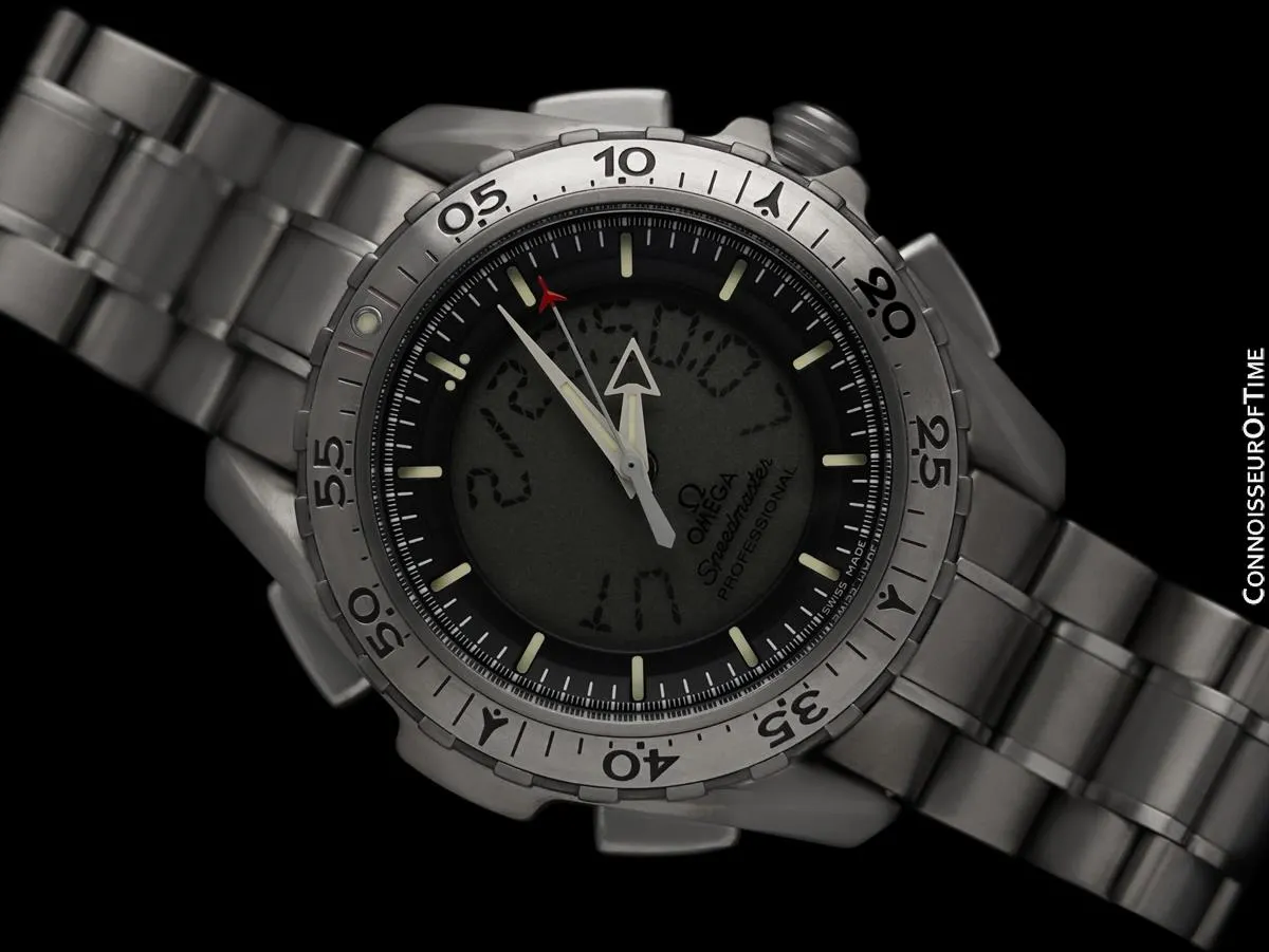 Omega Speedmaster  X-33 Digital NASA Pilot's Chronograph Watch, 3290.51.00 - Titanium
