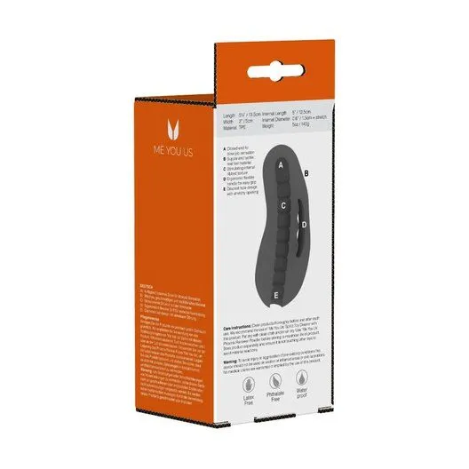 Onyx Sucker Stroker Male Masturbator Black Closed Suction Design