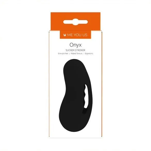 Onyx Sucker Stroker Male Masturbator Black Closed Suction Design