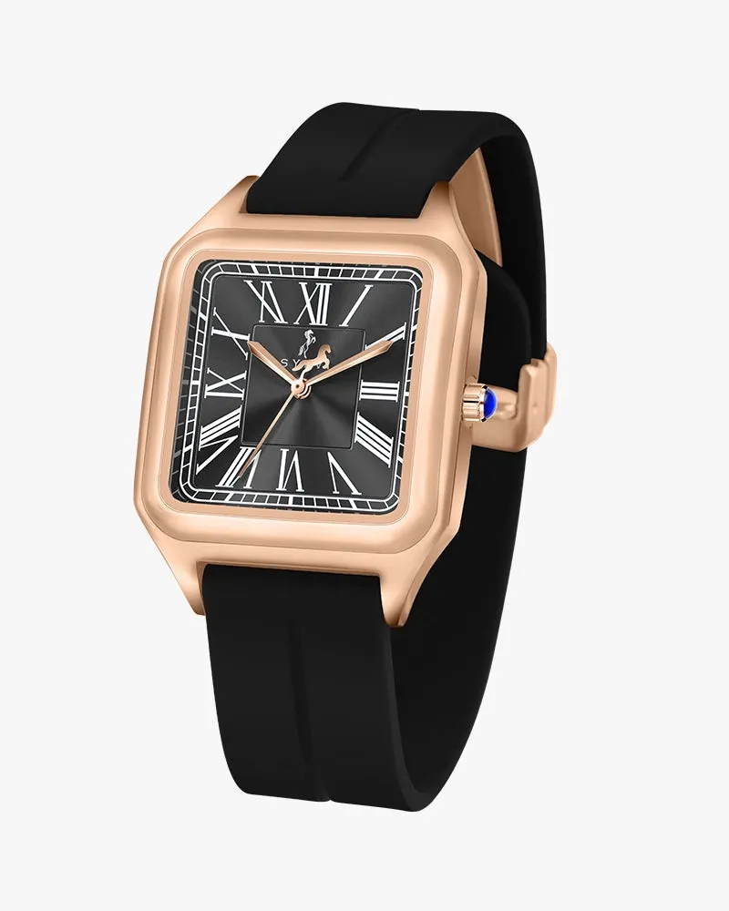 Opus Black Rosegold Silicone