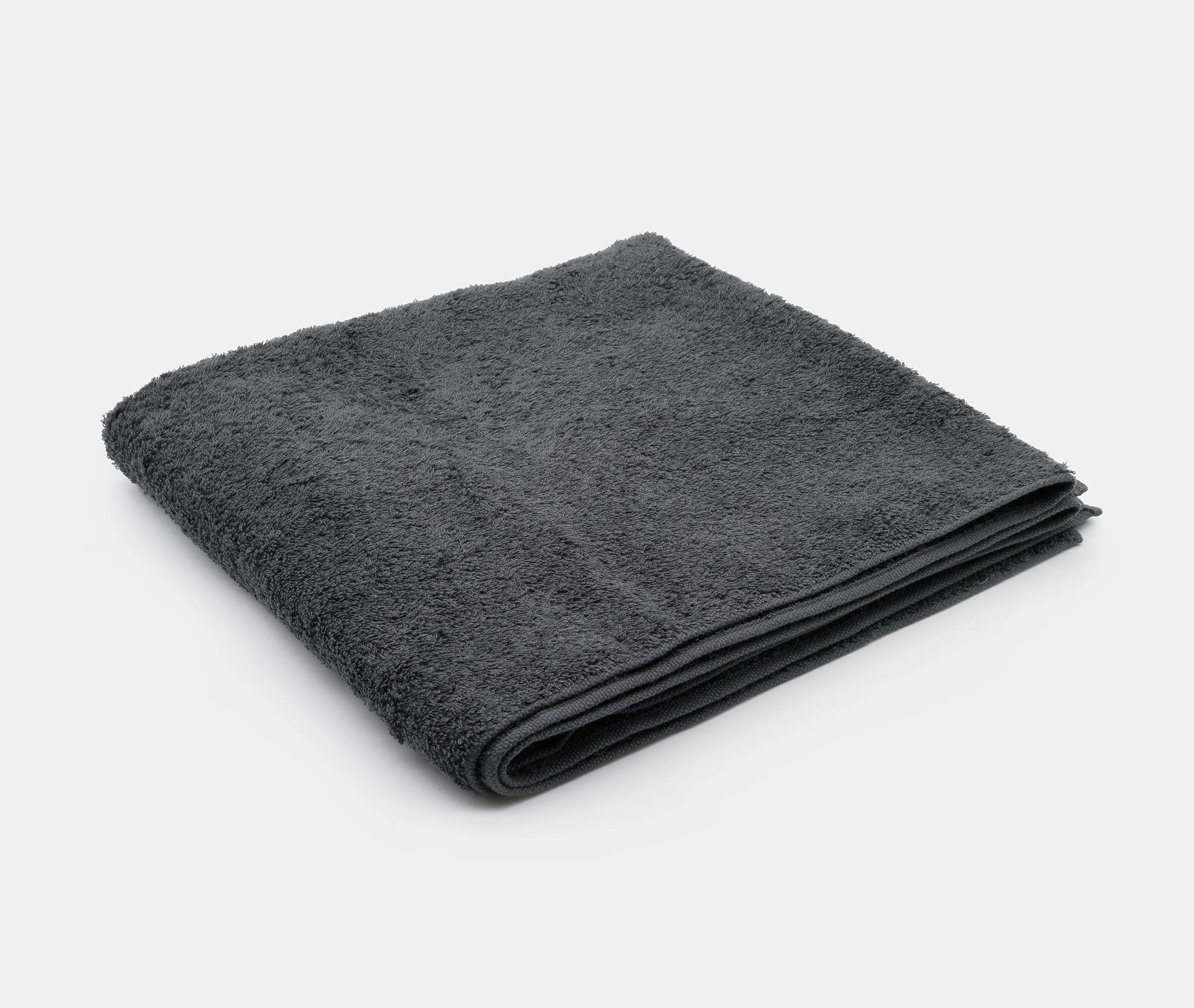 Organic Cotton Bath Towel - Charcoal Grey