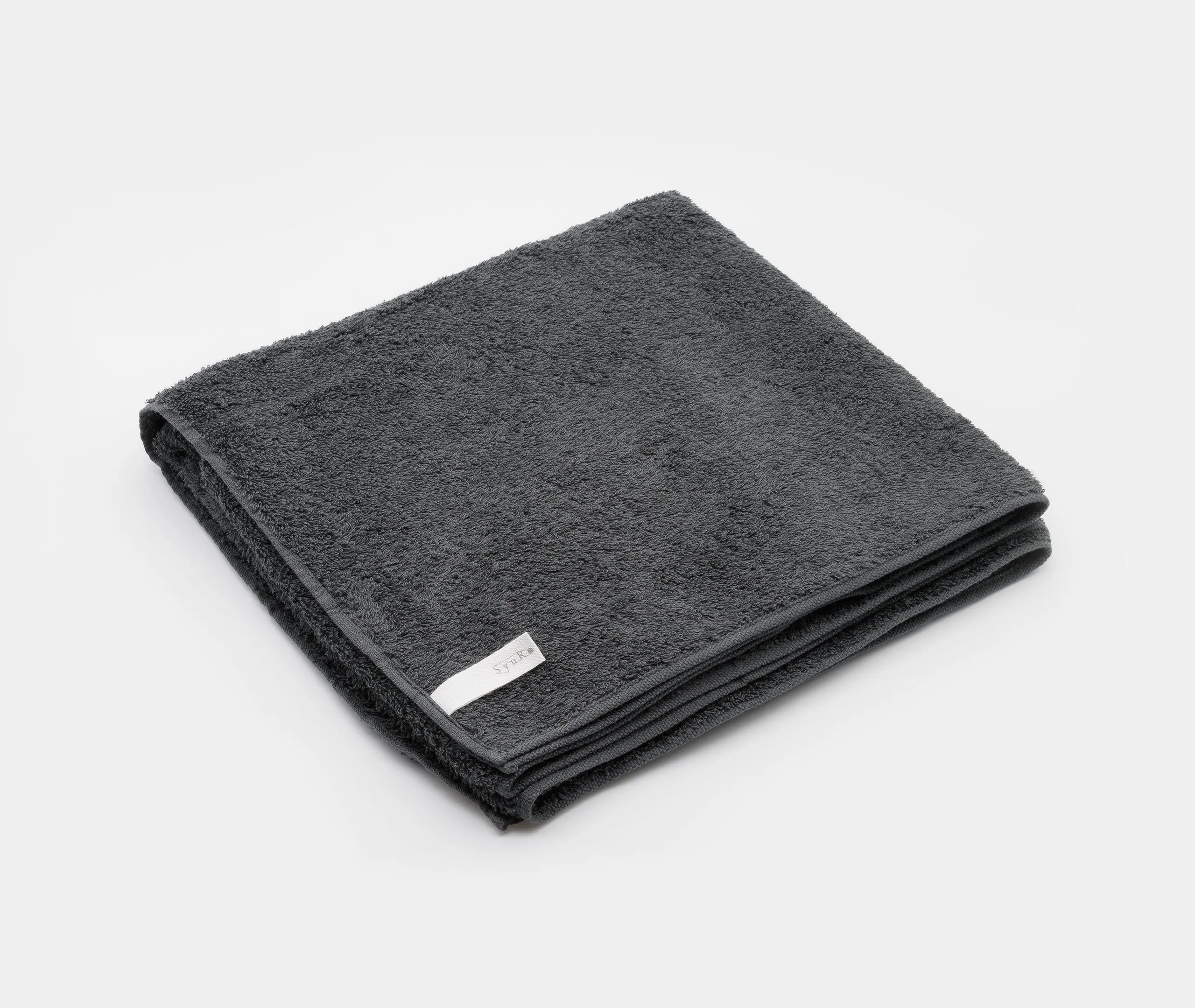 Organic Cotton Bath Towel - Charcoal Grey