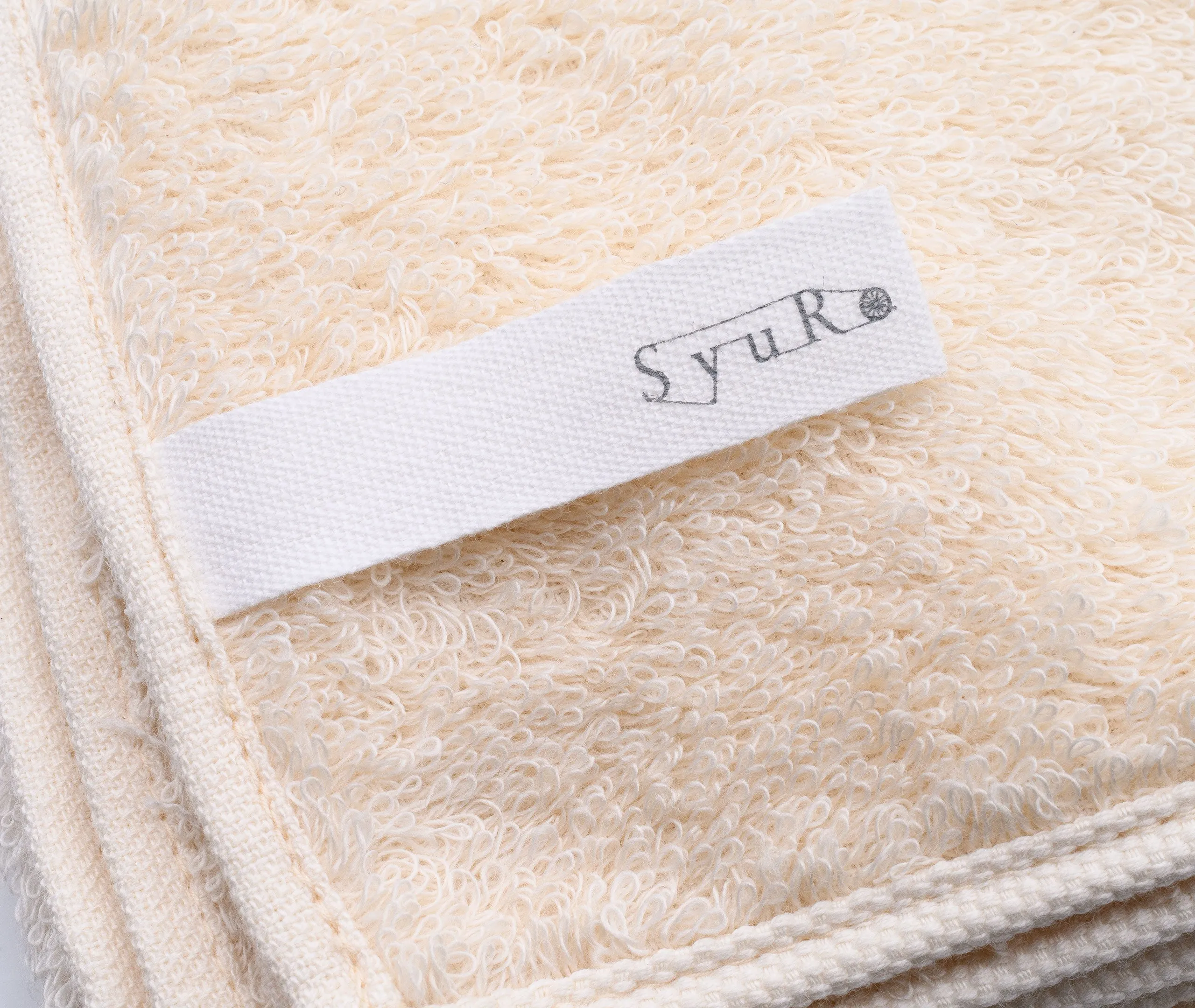 Organic Cotton Bath Towel - Ecru