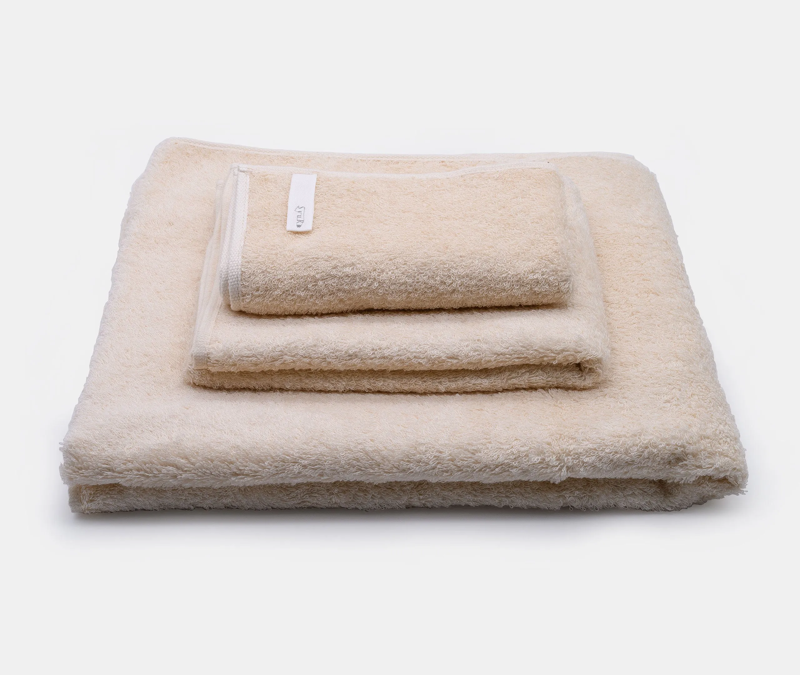 Organic Cotton Bath Towel - Ecru