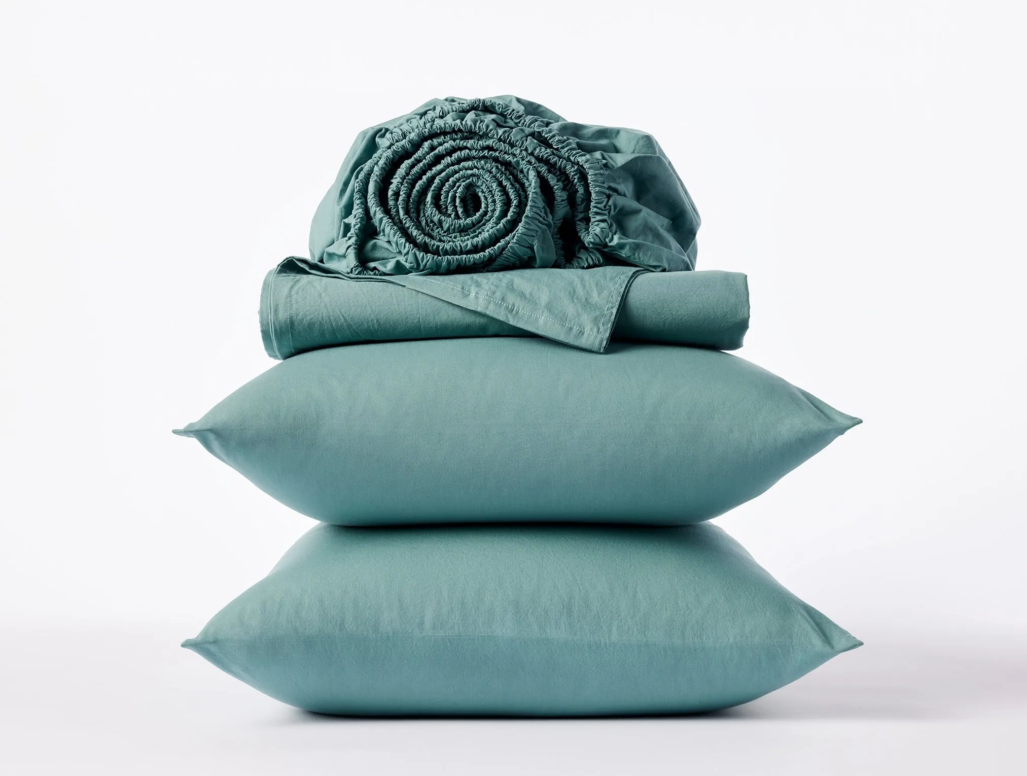 ORGANIC CRINKLED PERCALE™ SHEET SET