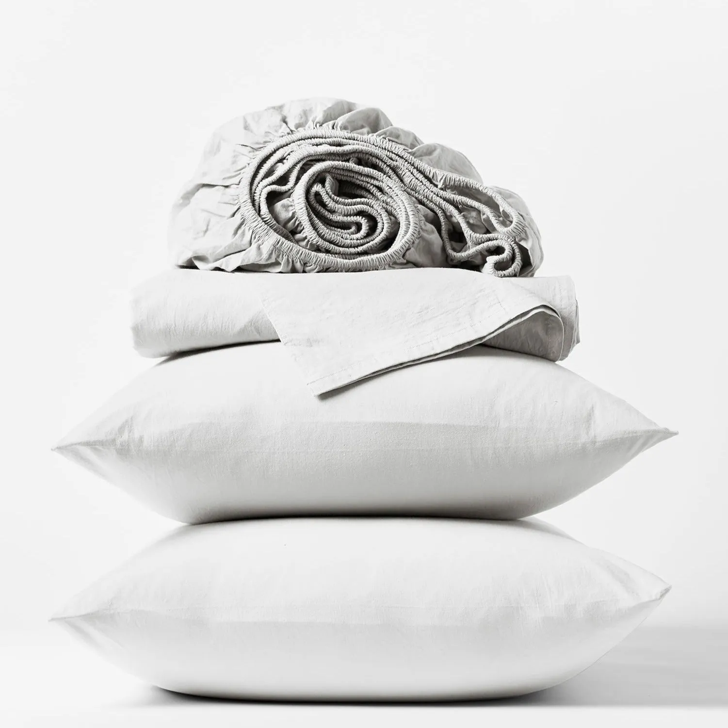 ORGANIC CRINKLED PERCALE™ SHEET SET