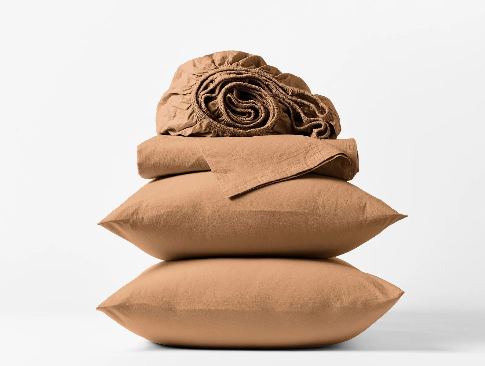 ORGANIC CRINKLED PERCALE™ SHEET SET