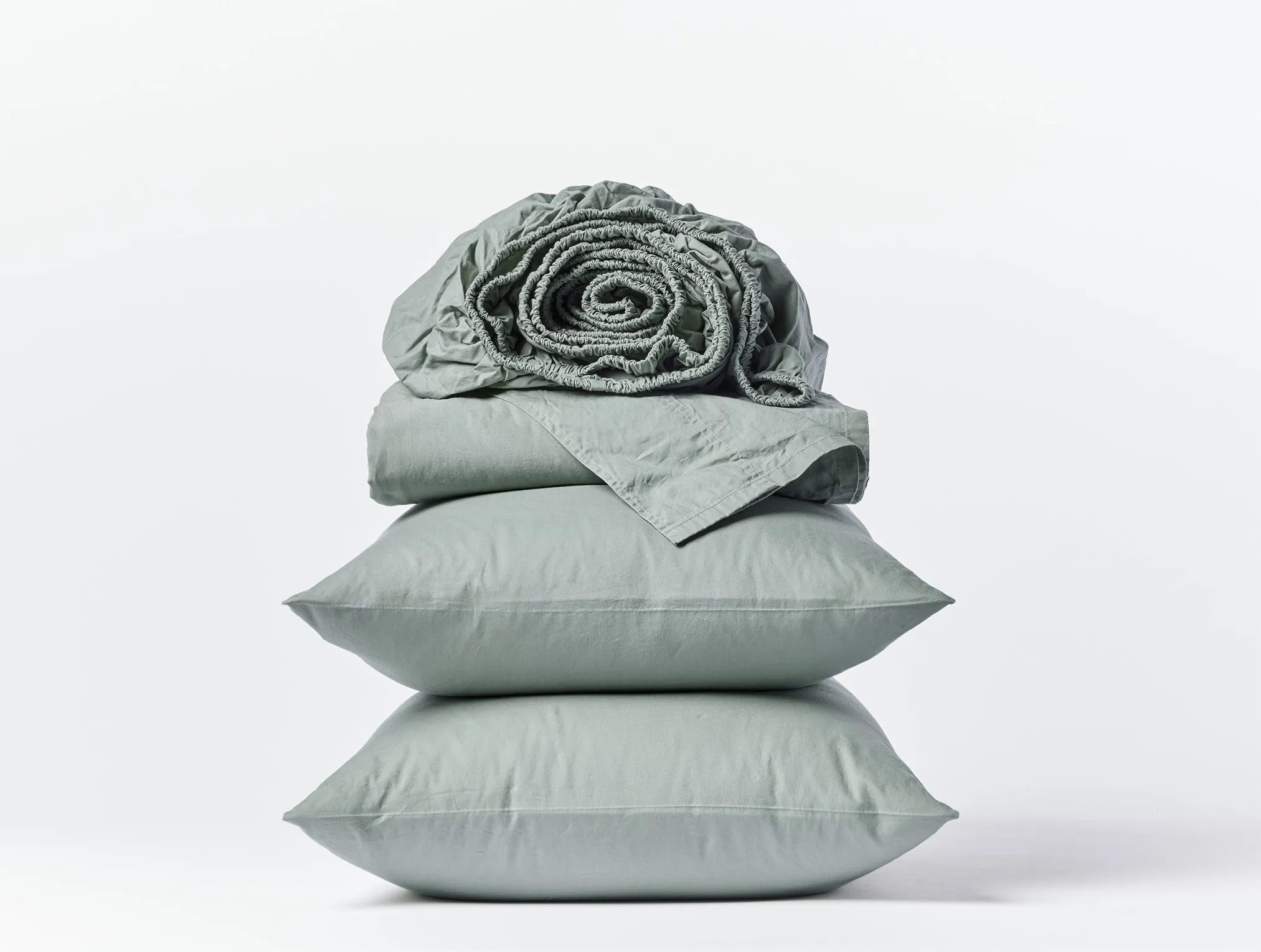 ORGANIC CRINKLED PERCALE™ SHEET SET