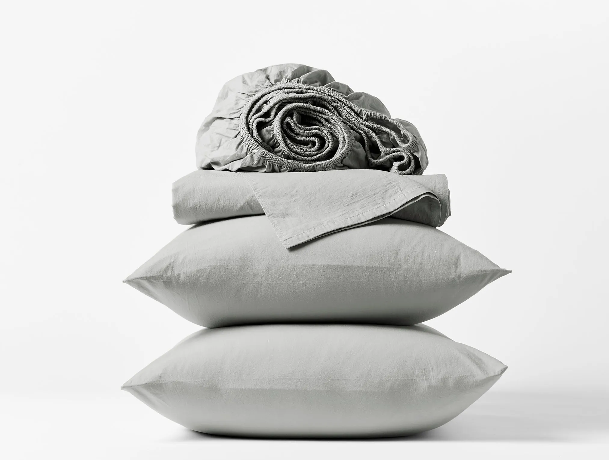 ORGANIC CRINKLED PERCALE™ SHEET SET