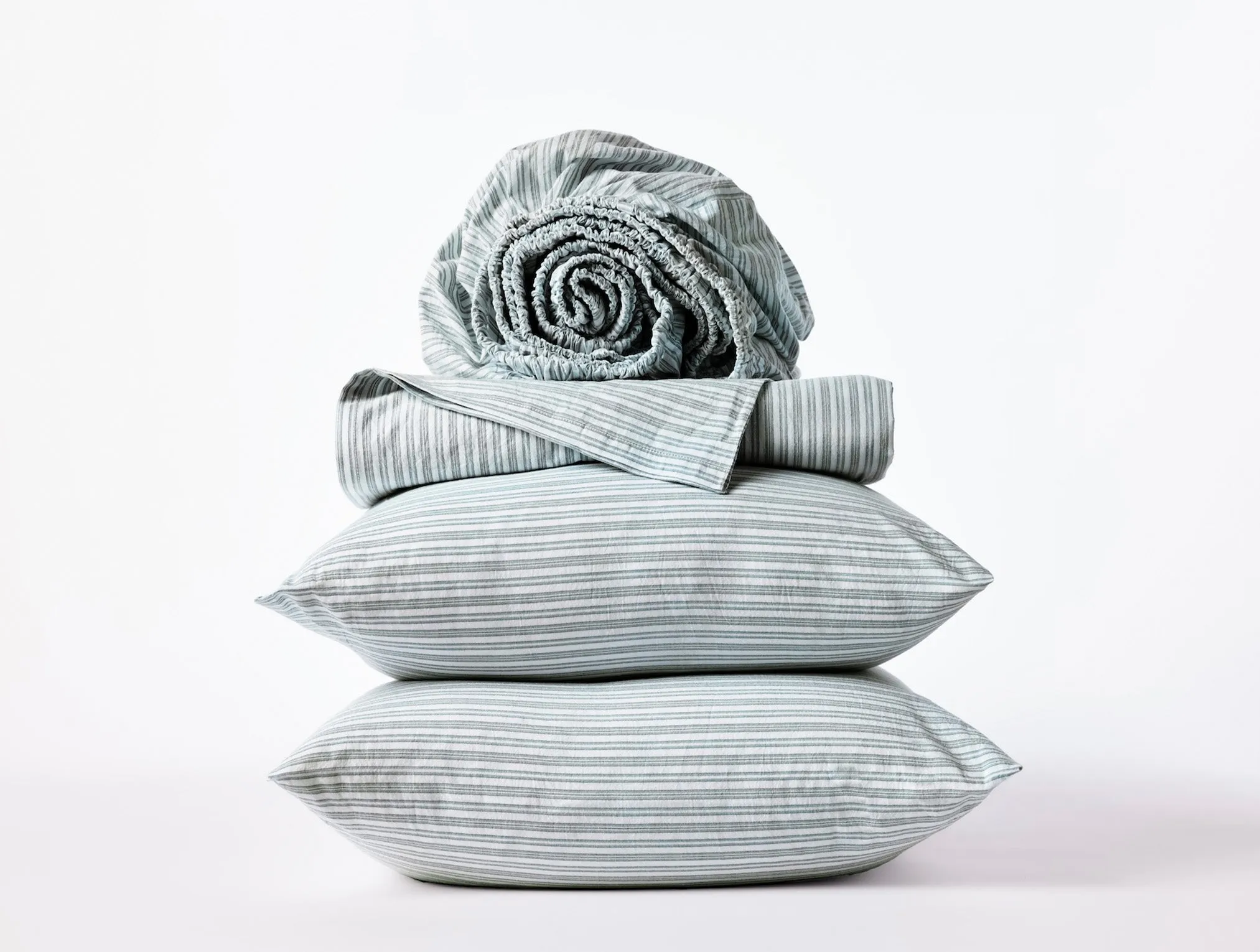 ORGANIC CRINKLED PERCALE™ SHEET SET