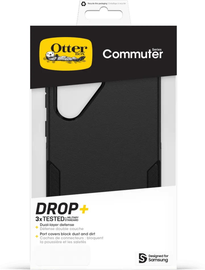 OtterBox - Commuter Case for Samsung Galaxy S25 Ultra - Black