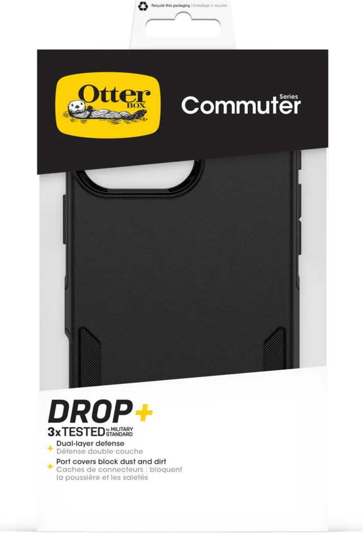 OtterBox - Commuter MagSafe Case for Apple iPhone 16 Pro Max - Black