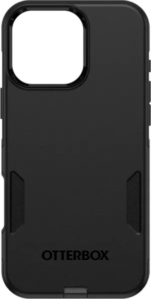 OtterBox - Commuter MagSafe Case for Apple iPhone 16 Pro Max - Black