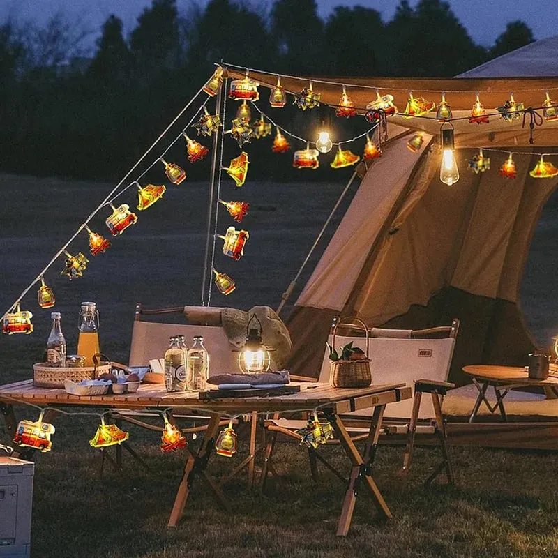 Outdoor String Lights for Camping