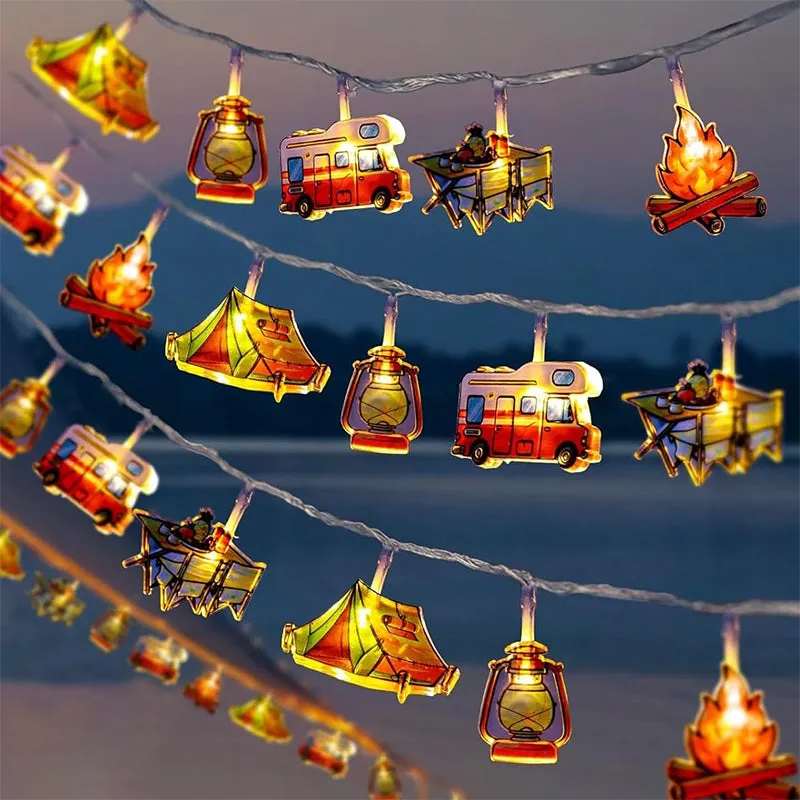 Outdoor String Lights for Camping