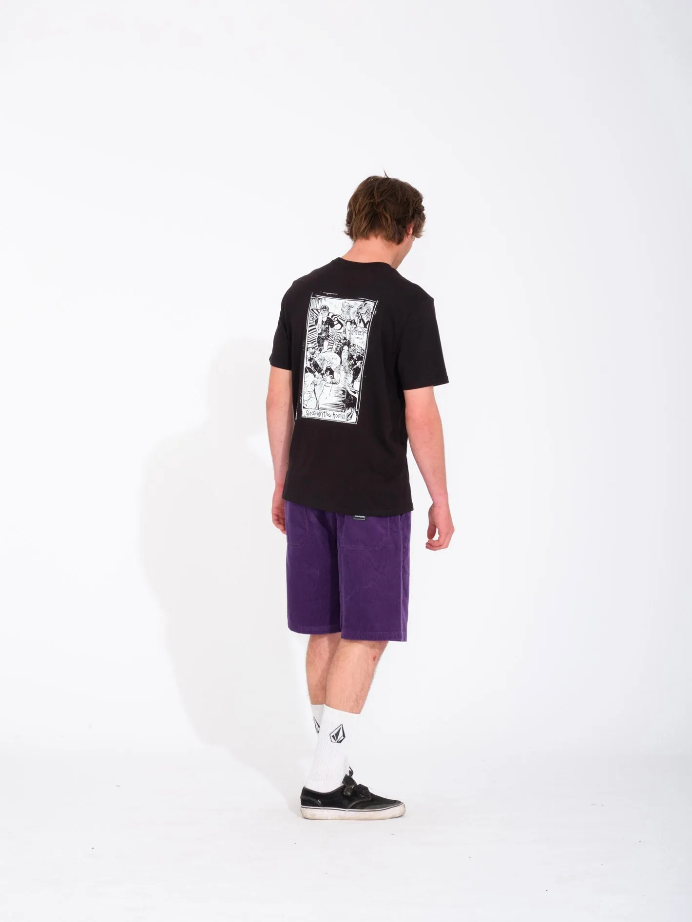 Outer Spaced 21" Short - DEEP PURPLE