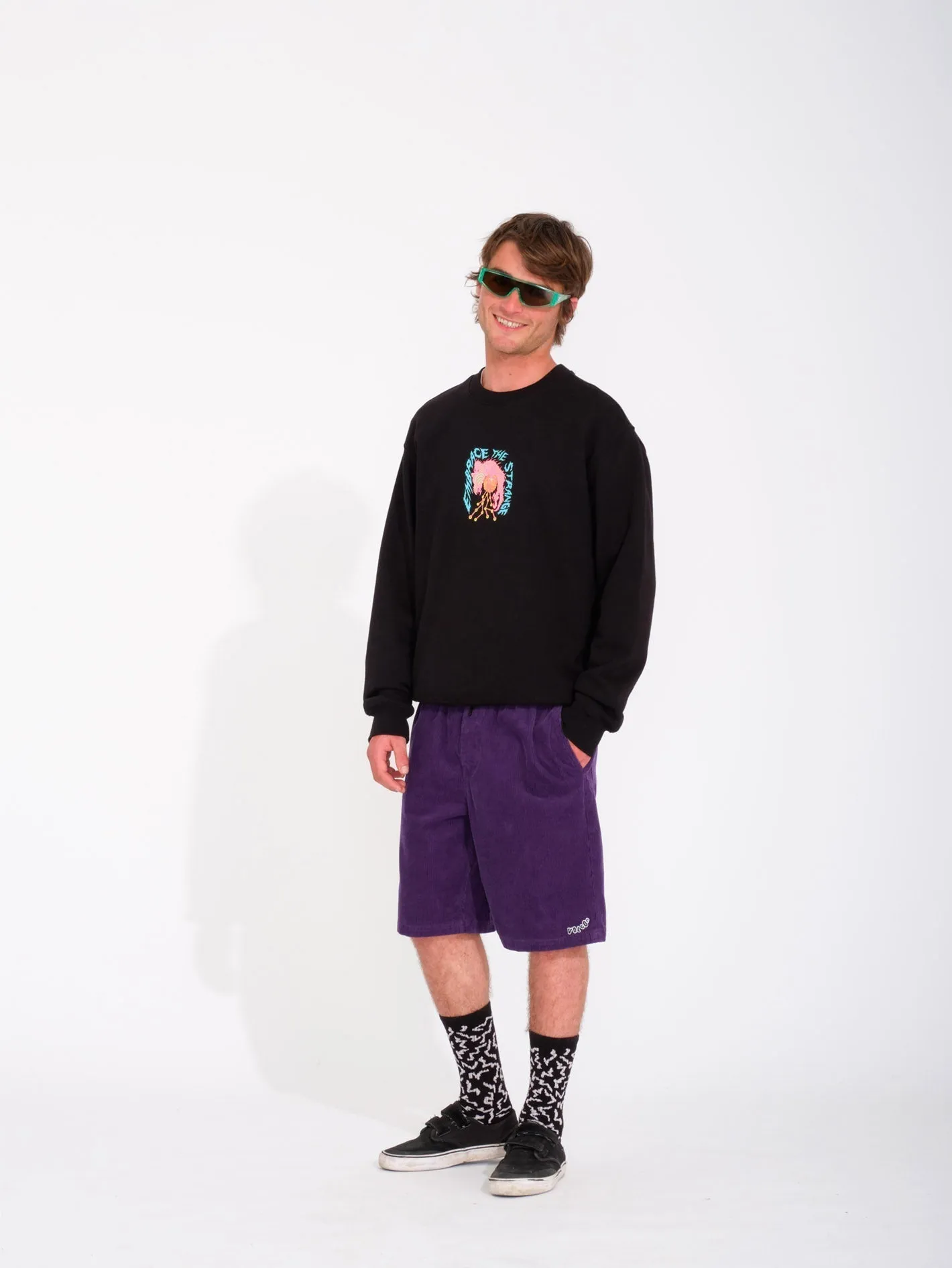 Outer Spaced 21" Short - DEEP PURPLE