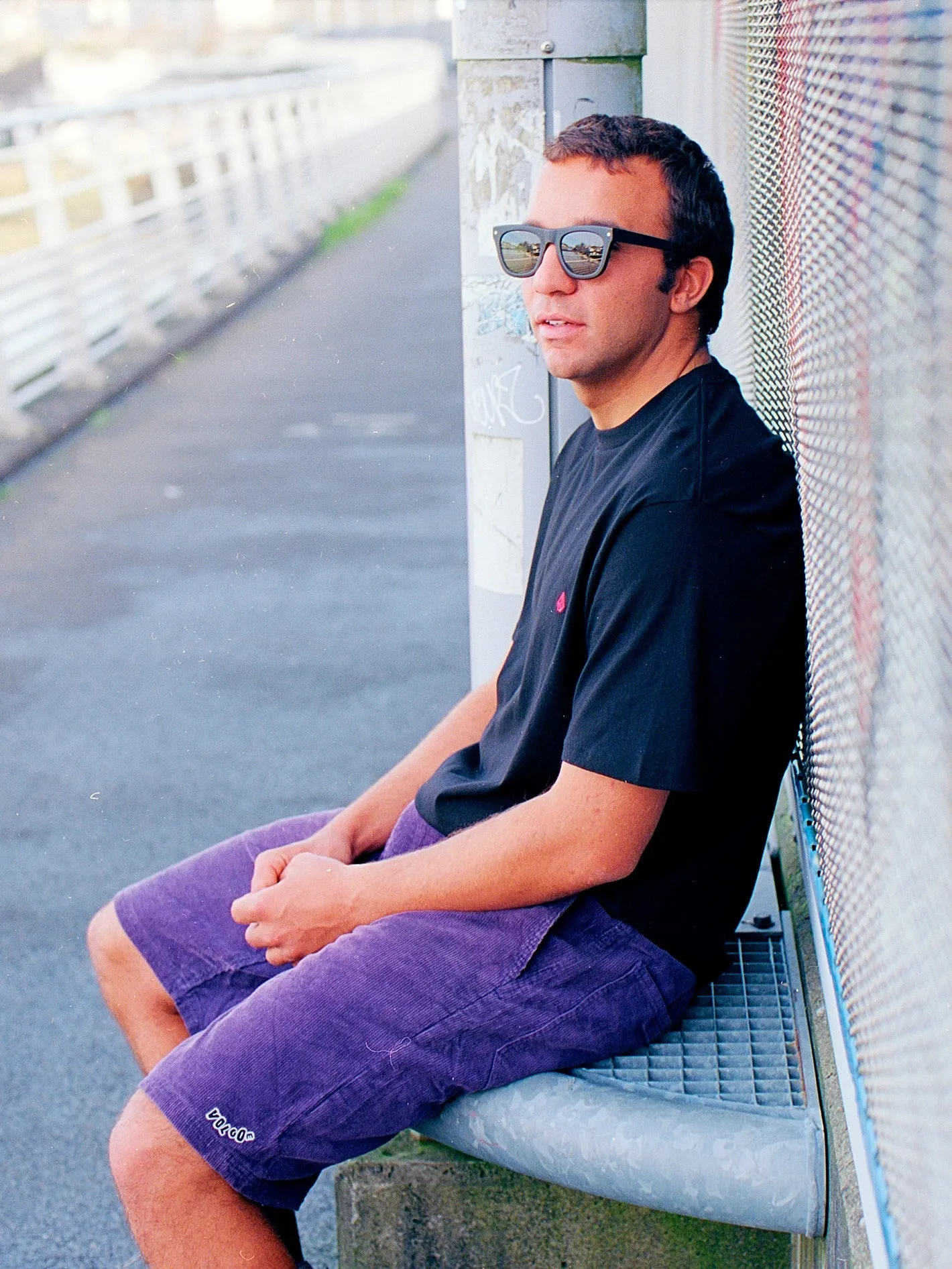 Outer Spaced 21" Short - DEEP PURPLE
