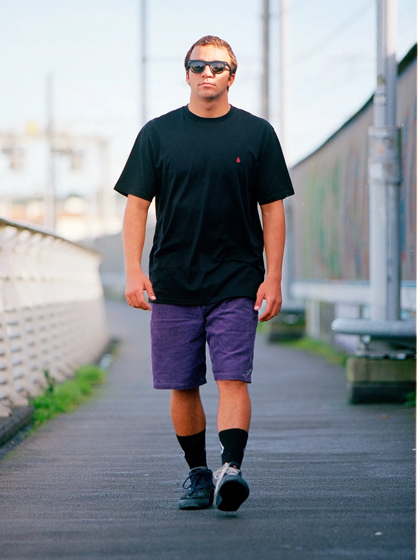 Outer Spaced 21" Short - DEEP PURPLE