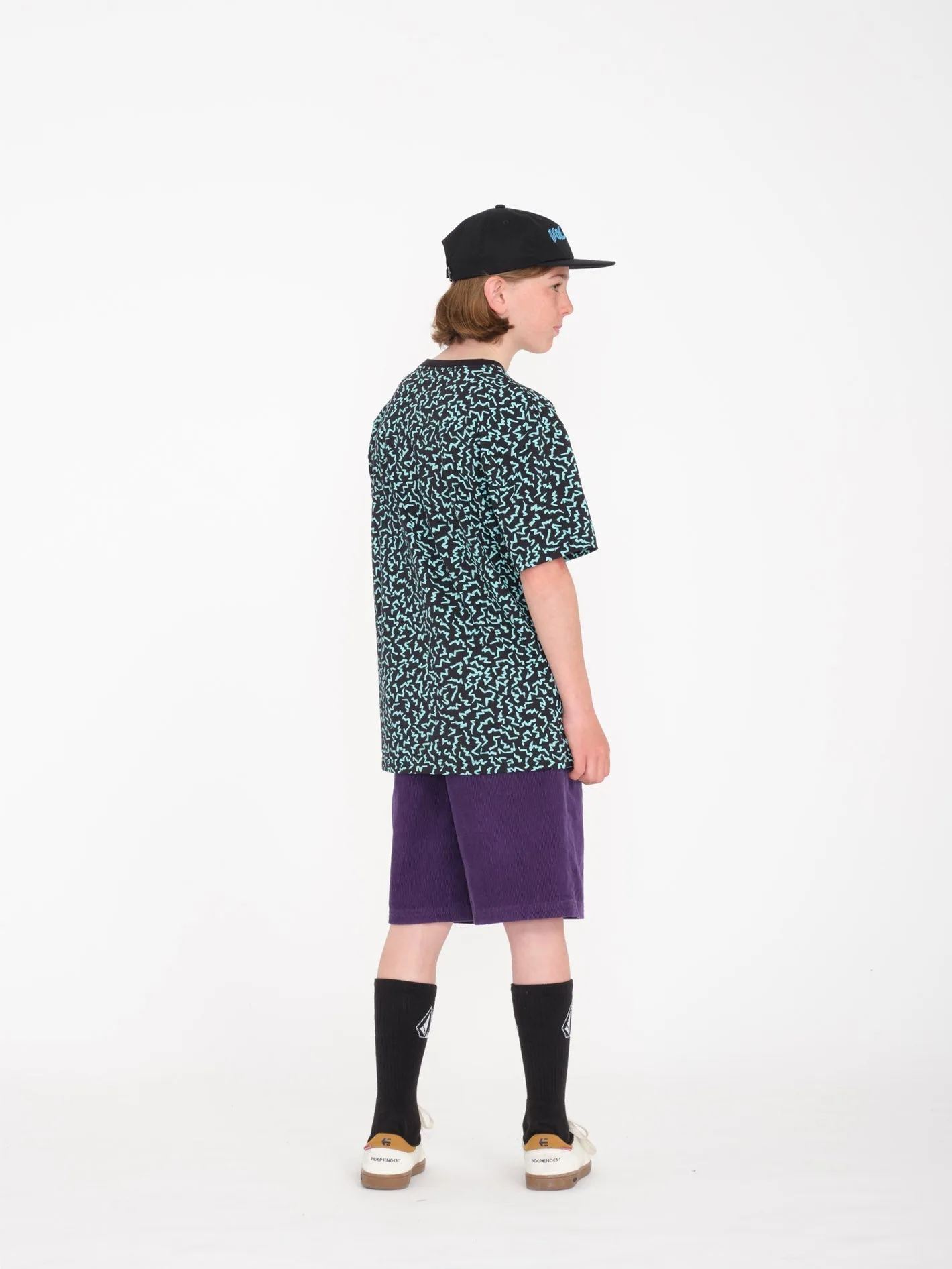 Outer Spaced Short - DEEP PURPLE - (KIDS)