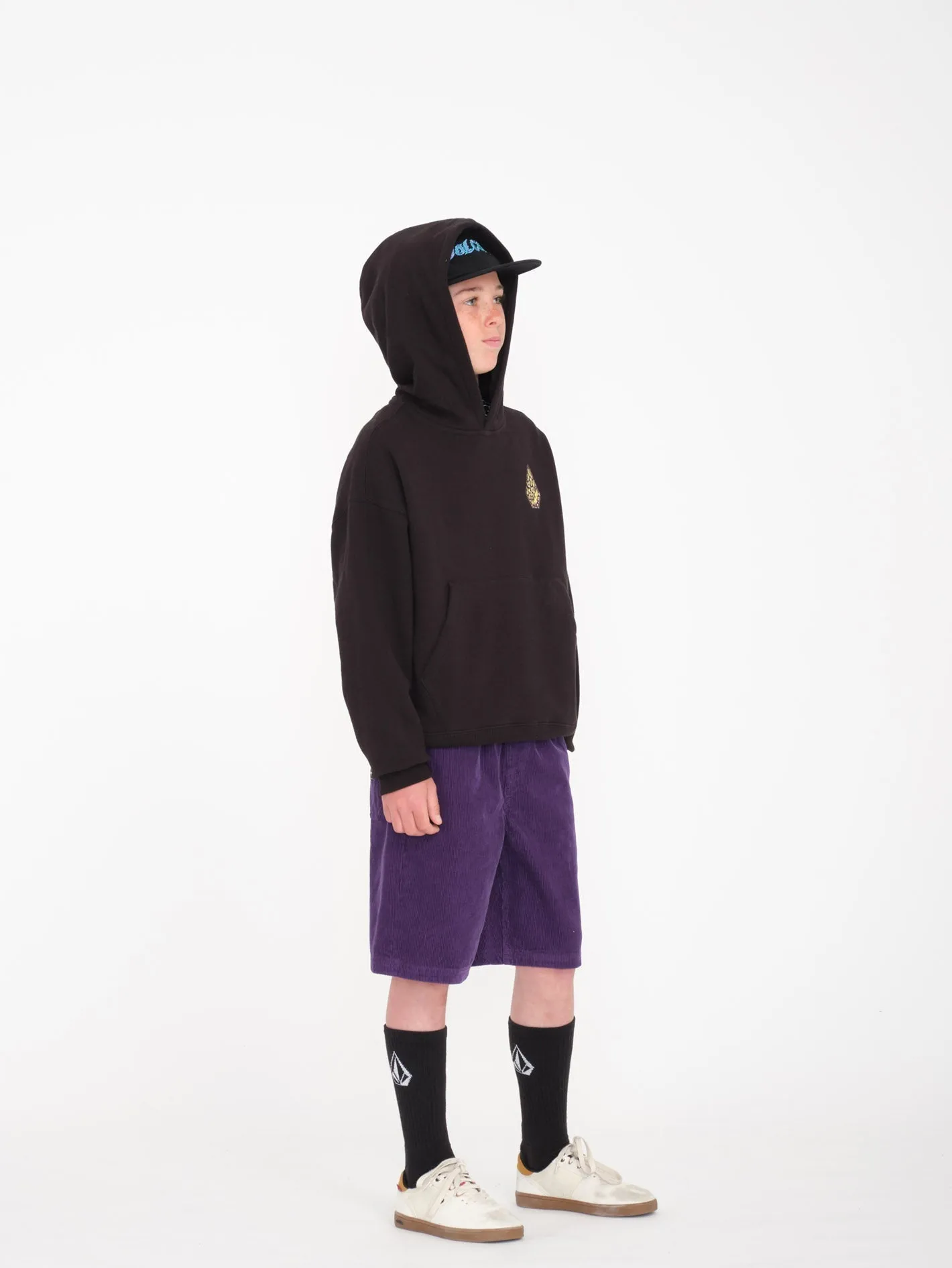 Outer Spaced Short - DEEP PURPLE - (KIDS)