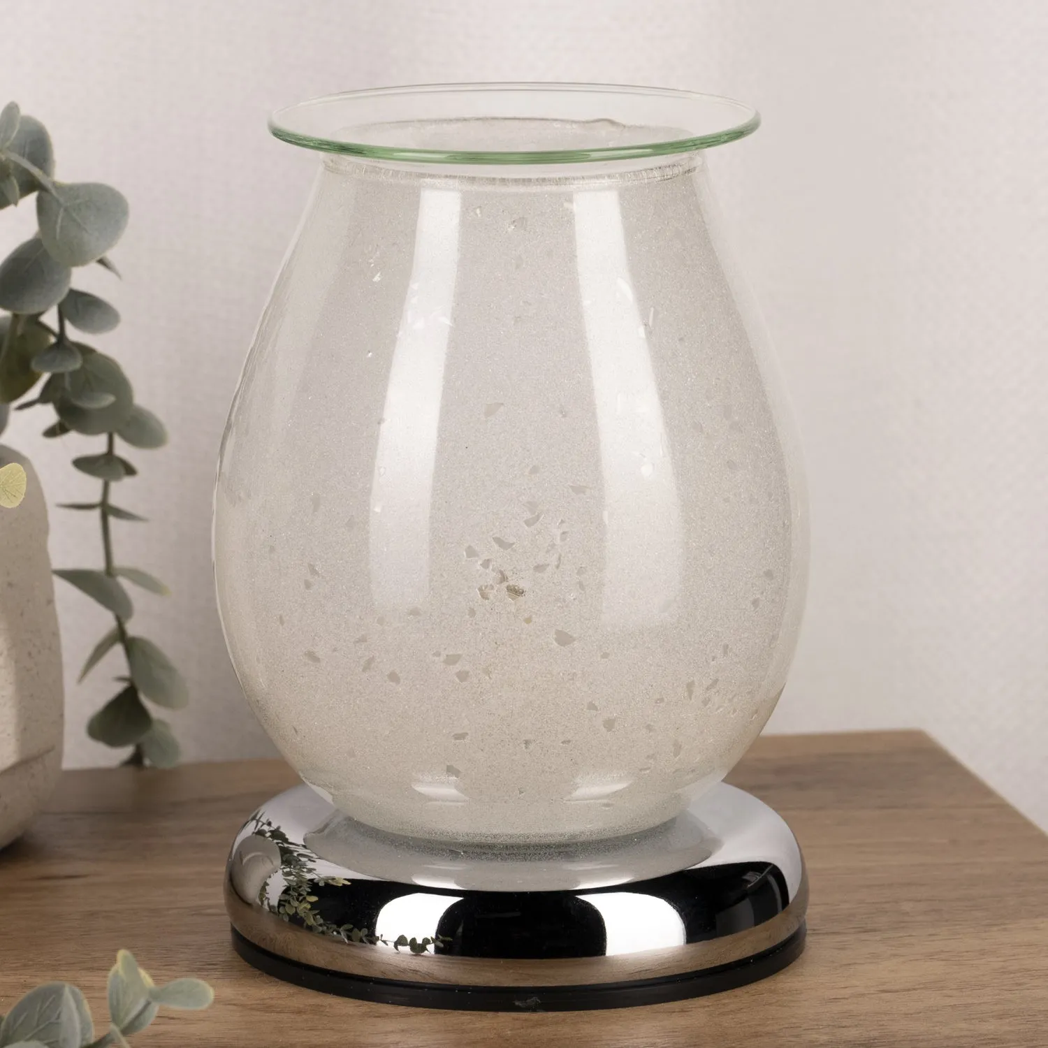 Oval Sherbet Pearl Electric Touch Wax Melter