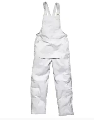 Painters Bib & Brace Coverall White Medium