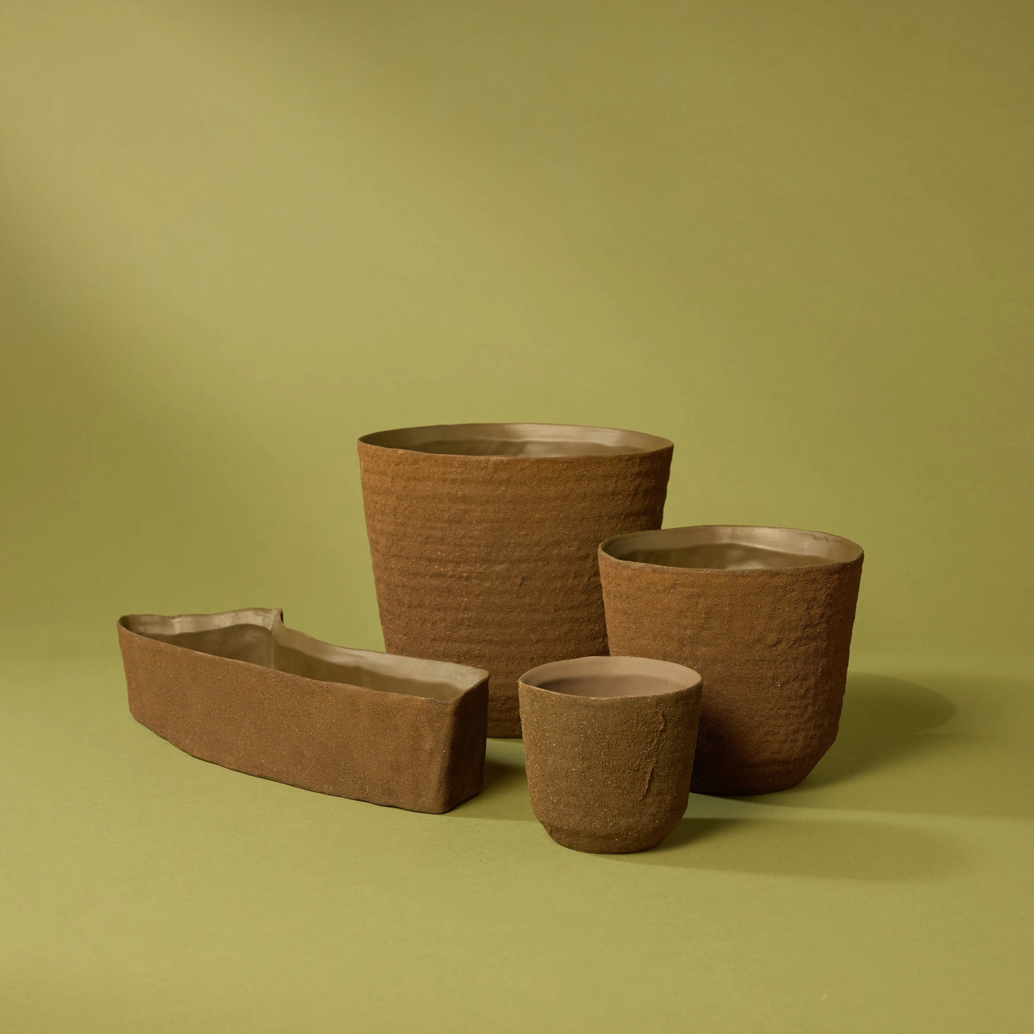 Palermo Planter | Rust - 37x13cm