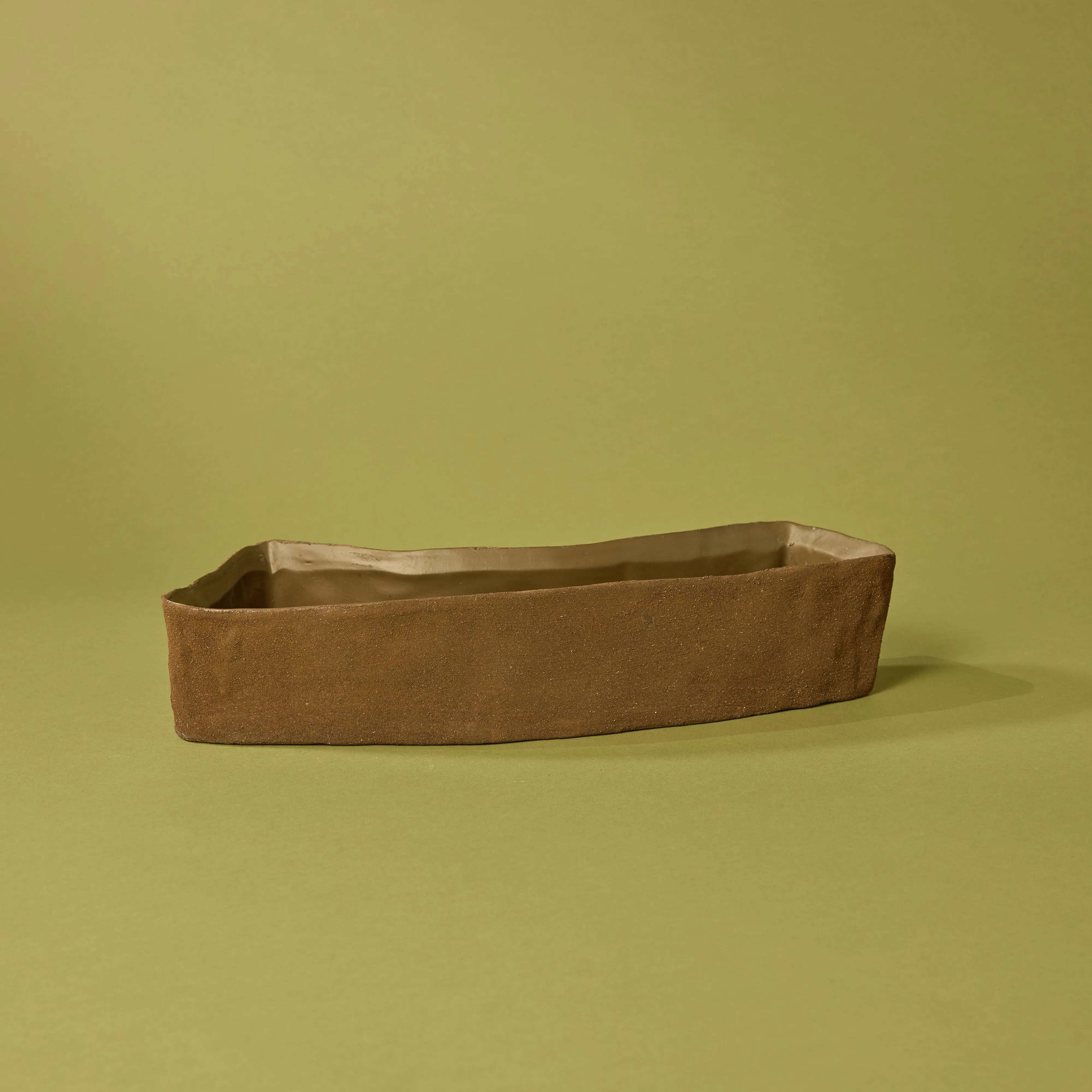 Palermo Planter | Rust - 37x13cm