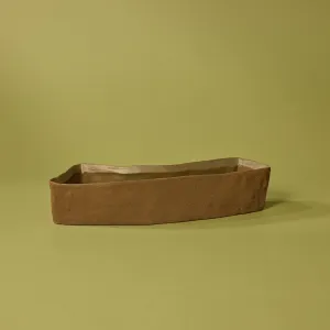 Palermo Planter | Rust - 37x13cm