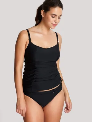 PANACHE - ANYA TANKINI TOP IN BLACK