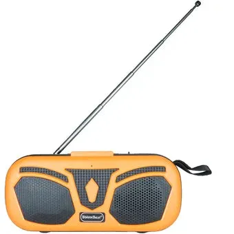 Parlante Sport carga celulares con Panel Solar/ Linterna/ Micrófono/ FM/ MP3/ BLUETOOTH/ Power bank