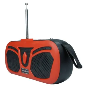 Parlante Sport carga celulares con Panel Solar/ Linterna/ Micrófono/ FM/ MP3/ BLUETOOTH/ Power bank