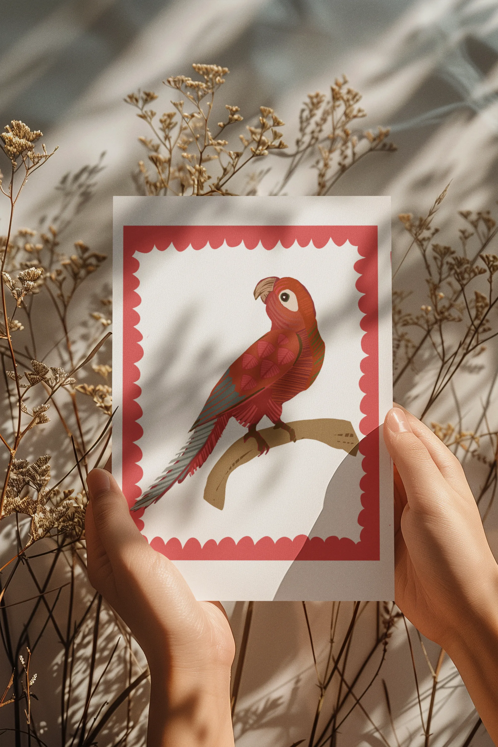 PARROT 2- ORIGINAL LIMITED EDITION FINE ART GICLEE PRINT