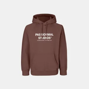 Pas Normal Studios Off-Race Logo Hoodie - Deep Brown