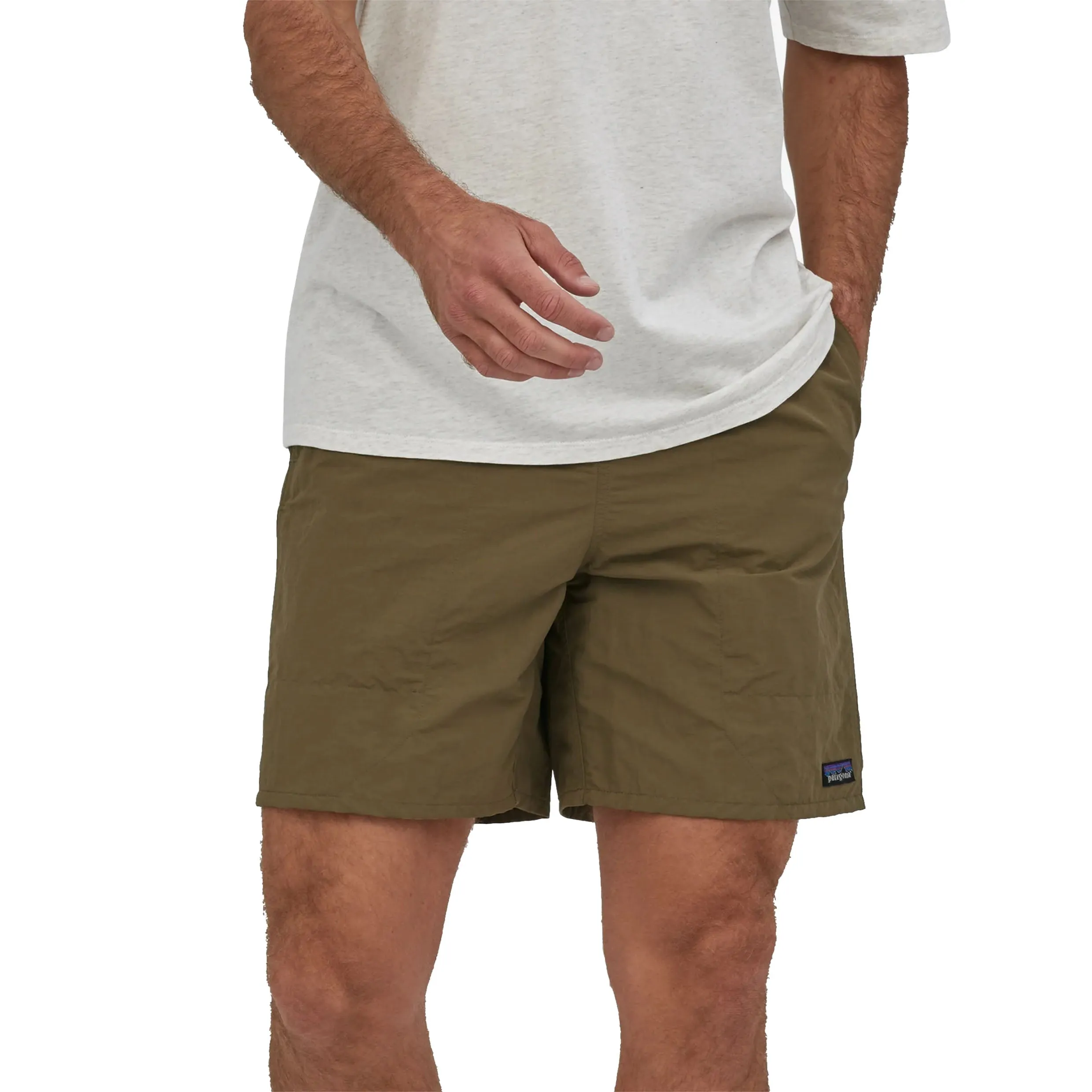 PATAGONIA MENS BAGGIE SHORTS 7 INCH SHORT DARK ASH