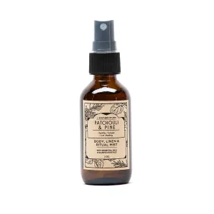 Patchouli   Pine Ritual Body   Linen Mist