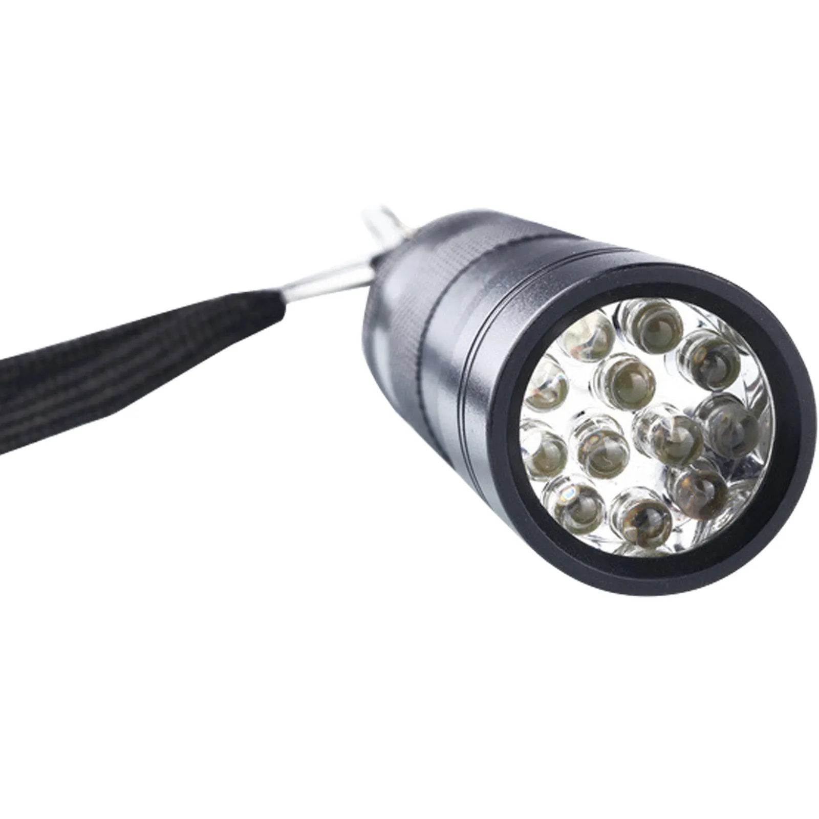 PD_52 Kibeland Blacklight UV Flashlight 12 LED Ultra Violet Flashlight Authenticate Notes, Stamp, Find Cloth Fluorescent Agents