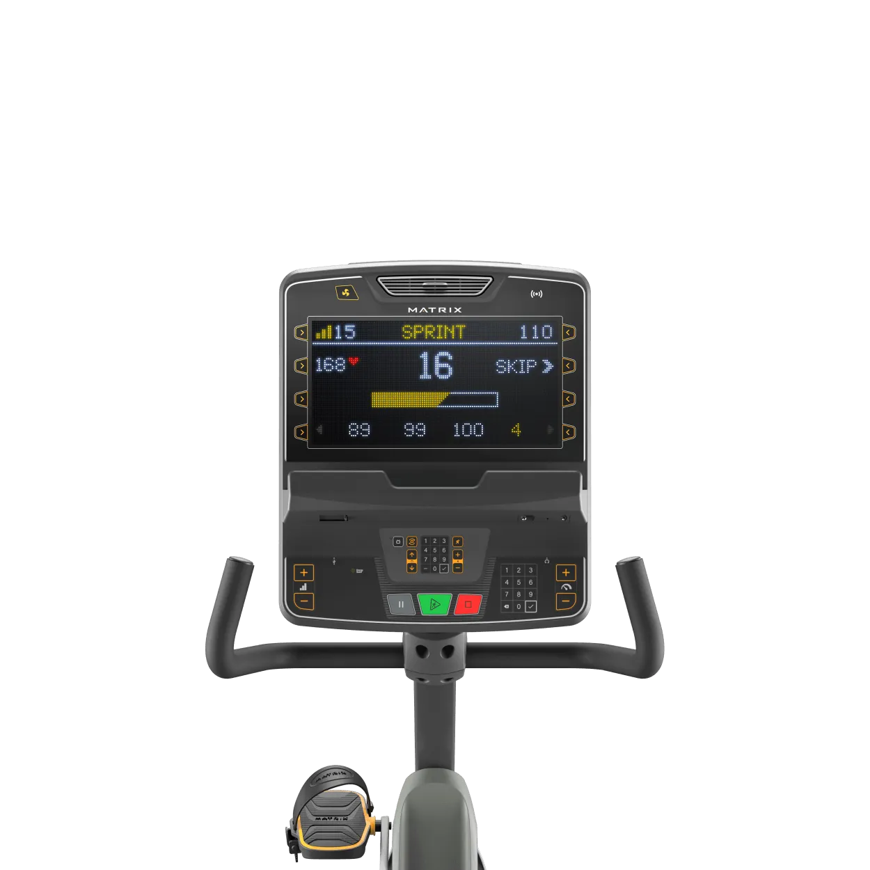 Performance Recumbent Cycle with Premium LED Console
