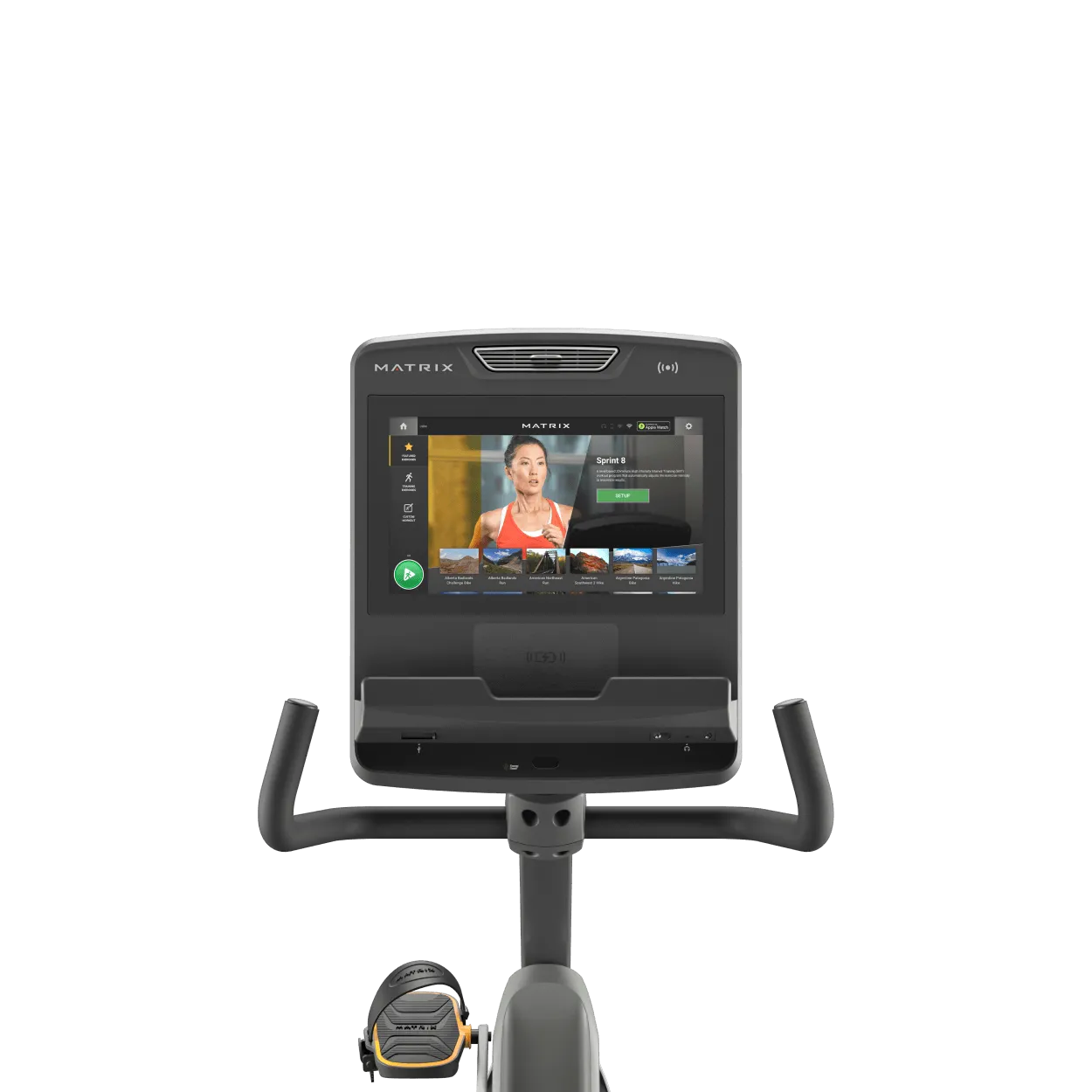 Performance Recumbent Cycle with Touch Console