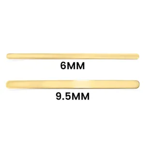 Personalized 18K Gold PVD  Cuff Bracelet