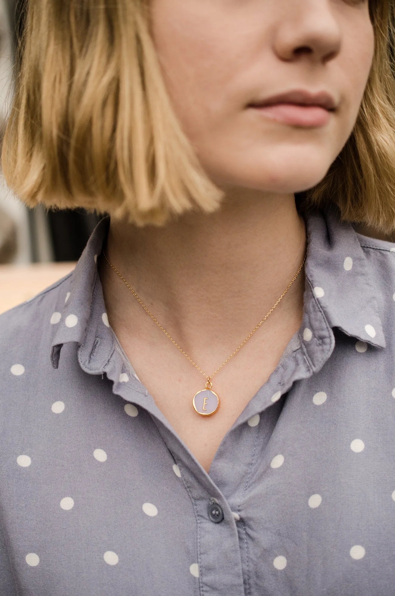 Personalized Initial Necklace, mother's day gift, mom jewelry, new mom gift, Pearl necklace, rose quartz pendant, necklace, custom necklace