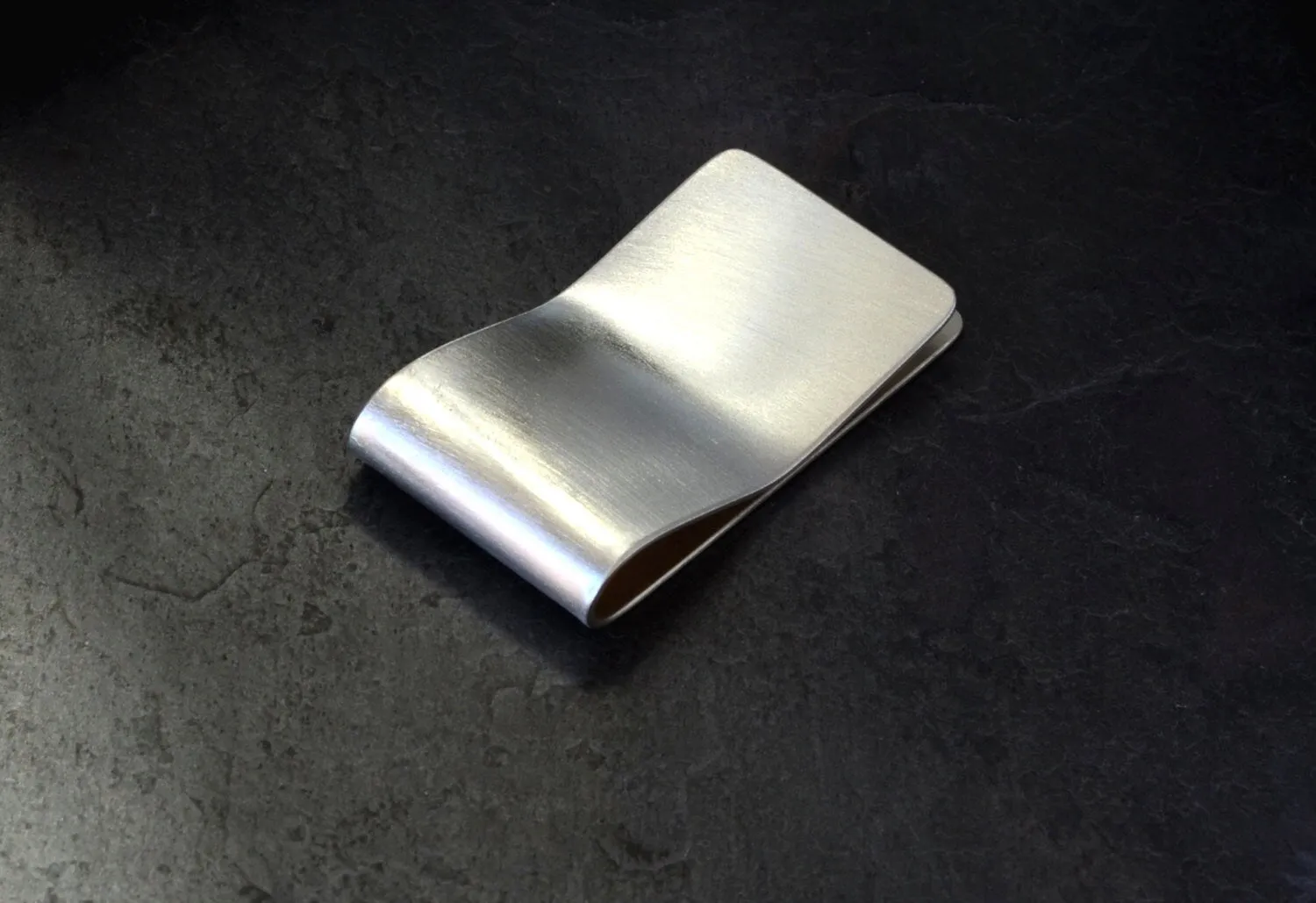 Personalized Monogram on Sterling Silver Money Clip - Other Metals also available