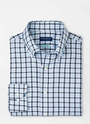 Peter Millar Combe Cotton Sport Shirt - White