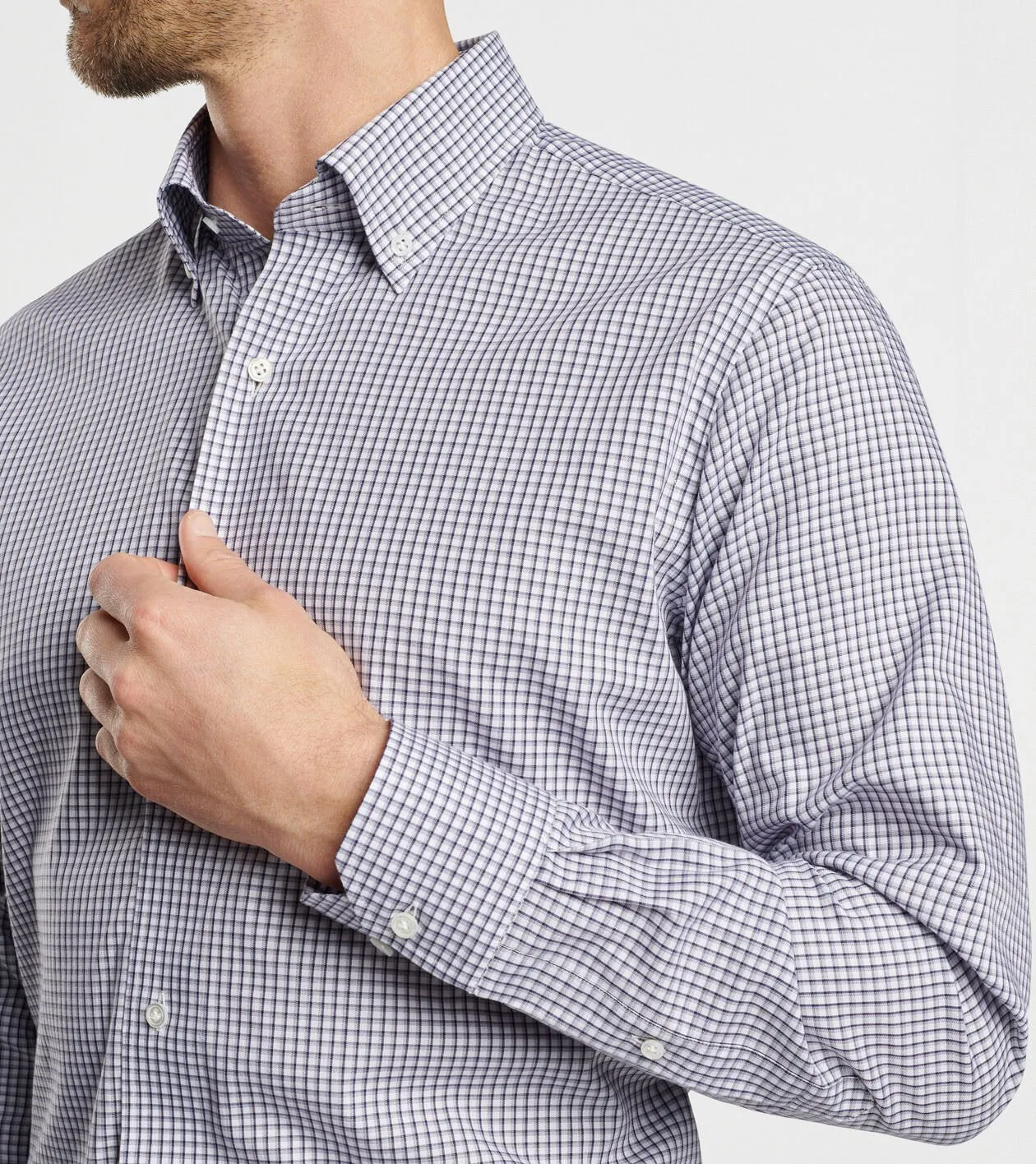 Peter Millar Ludlow Cotton Sport Shirt - Brook Blue