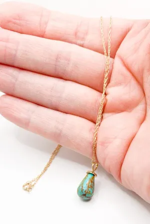 Petite Kingman Pendant Necklace