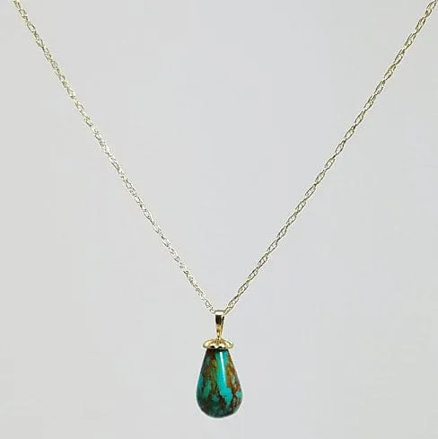 Petite Kingman Pendant Necklace