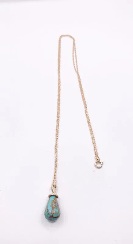 Petite Kingman Pendant Necklace