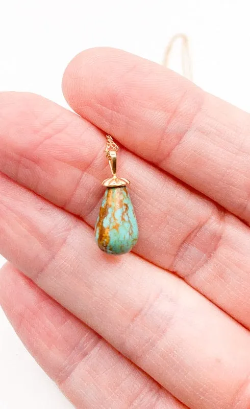 Petite Kingman Pendant Necklace